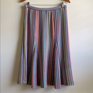 Maeve Rainbow Spectral Knit Skirt